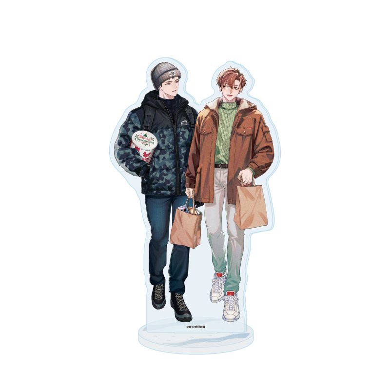 アクリルスタンド iHZ[アイハーツ]創刊100号記念フェア 10 ダンキーナイト 屋号先生(描き下ろしイラスト) (Acrylic Stand iHZ 100th Issue Anniversary Fair 10 "Danky Night" Yagoh (Original Illustration))