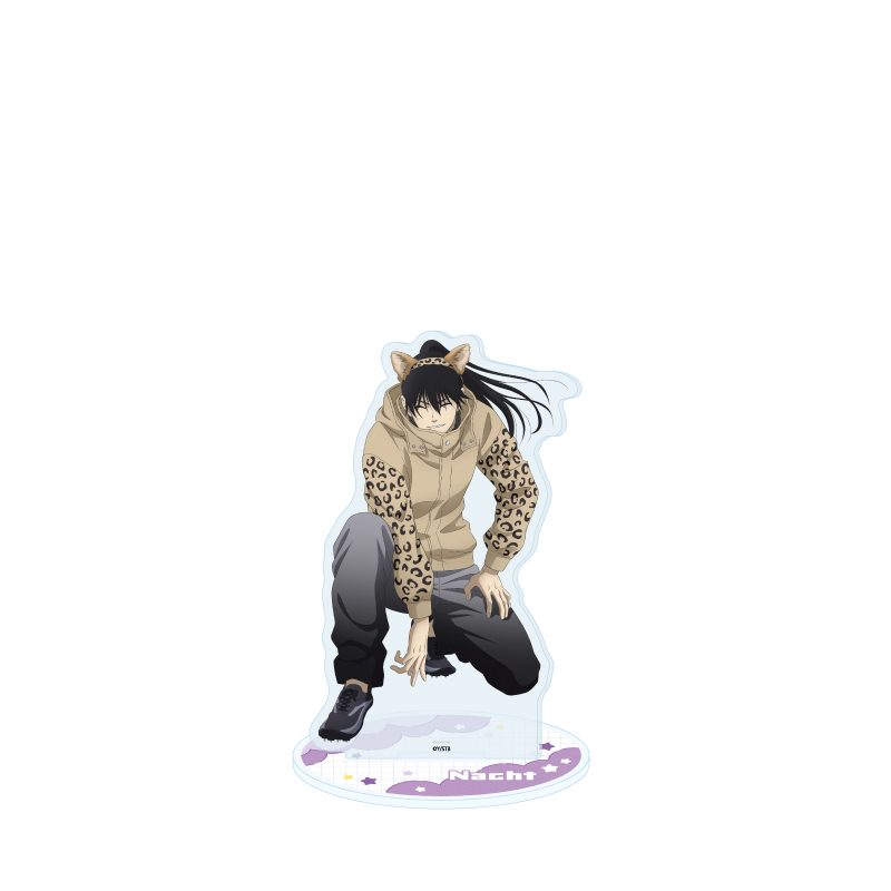 アクリルスタンド ブラッククローバー 26 ナハト ケモミミカチューシャVer.(描き下ろしイラスト) (Acrylic Stand "Black Clover" 26 Nacht Kemomimi Katyusha Ver. (Original Illustration))