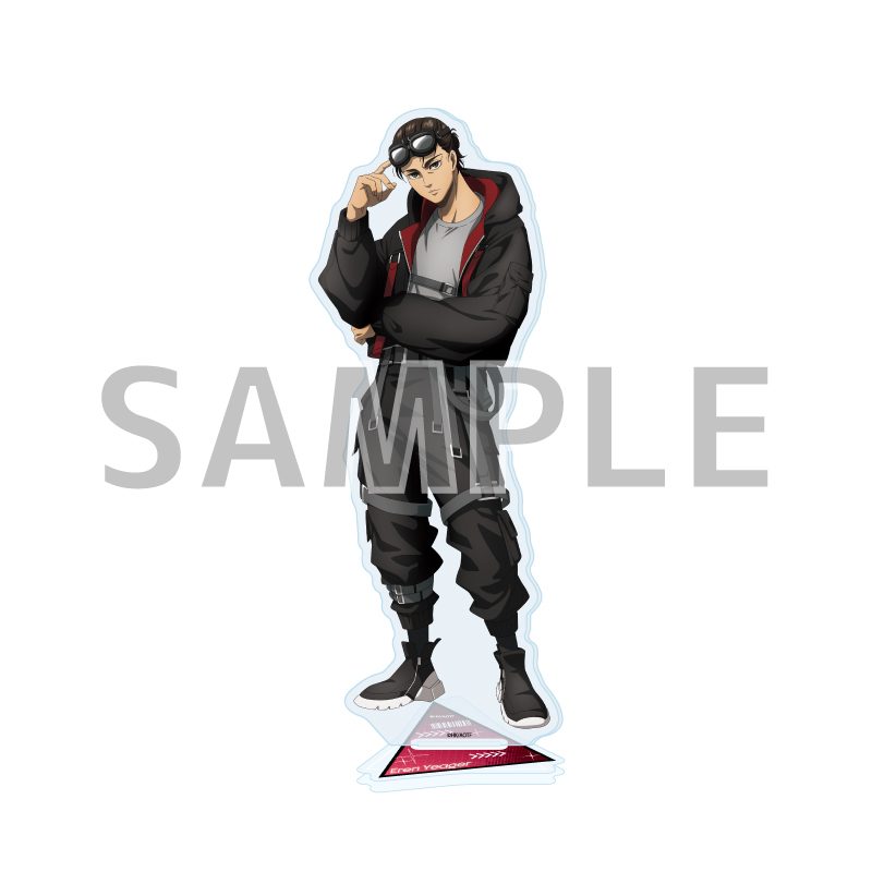 アクリルスタンド 進撃の巨人 The Final Season 09 エレン・イェーガー サイバーパンクVer.(描き下ろしイラスト) (Acrylic Stand "Attack on Titan The Final Season" 09 Eren Yeager Cyberpunk Ver. (Original Illustration))