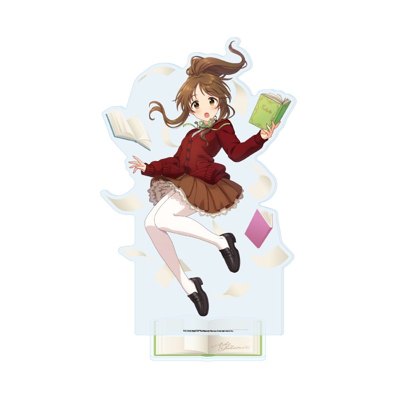 デカアクリルスタンド アイドルマスター シンデレラガールズ 09 高森藍子 BookWorld!Ver.(描き下ろしイラスト) (Deka Acrylic Stand "The Idolmaster Cinderella Girls" 09 Takamori Aiko BookWorld! Ver. (Original Illustration))