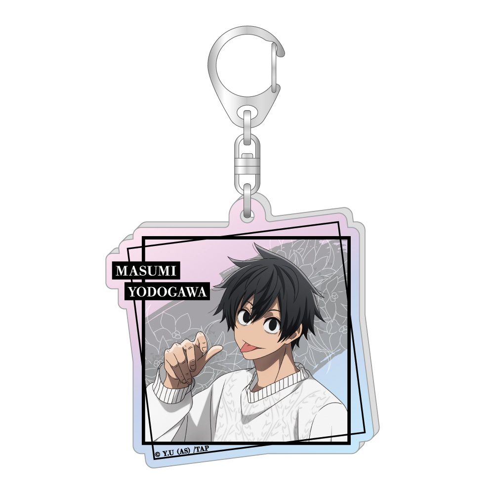 桃源暗鬼 オーロラアクリルキーホルダー 淀川真澄 ("Tougen Anki" Aurora Acrylic Key Chain Yodogawa Masumi)