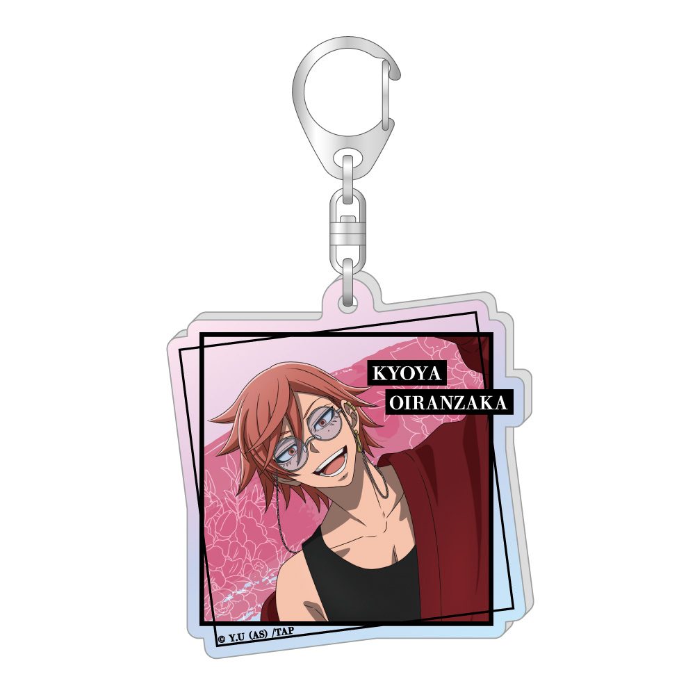 桃源暗鬼 オーロラアクリルキーホルダー 花魁坂京夜 ("Tougen Anki" Aurora Acrylic Key Chain Oiranzaka Kyoya)