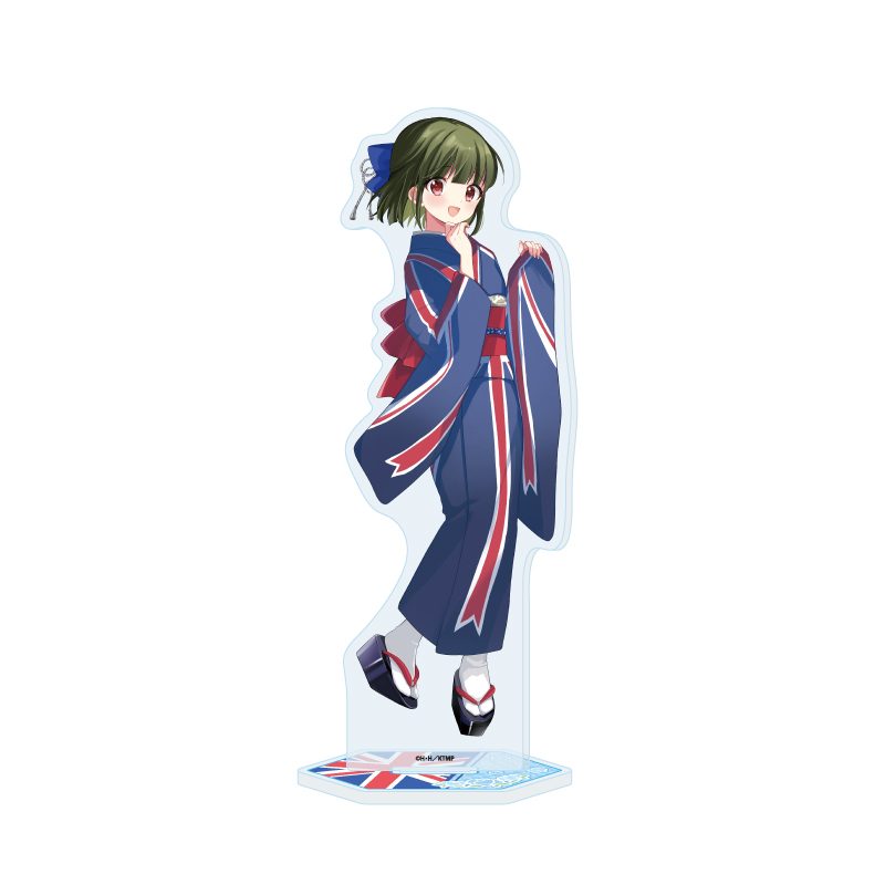 BIGアクリルスタンド きんいろモザイク 06 大宮忍 バースデー着物Ver.(描き下ろしイラスト) (Big Acrylic Stand "Kin-iro Mosaic" 06 Oomiya Shinobu Birthday Kimono Ver. (Original Illustration))