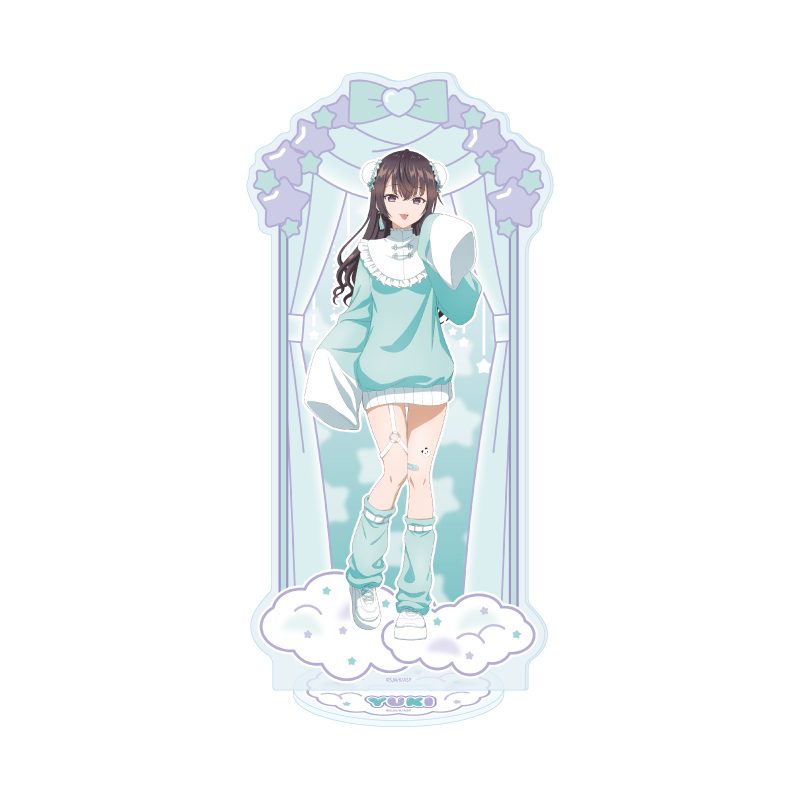 BIGアクリルスタンド 時々ボソッとロシア語でデレる隣のアーリャさん 04 有希 ゆめかわVer.(描き下ろしイラスト) (Big Acrylic Stand "Alya Sometimes Hides Her Feelings in Russian" 04 Yuki Yumekawa Ver. (Original Illustration))