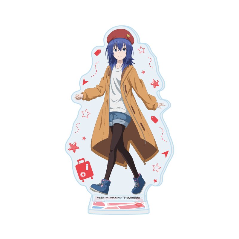 アクリルスタンド ざつ旅-That's Journey- 06 鈴ヶ森ちか(公式イラスト) (Acrylic Stand "Zatsu Tabi: That's Journey" 06 Suzugamori Chika (Official Illustration))