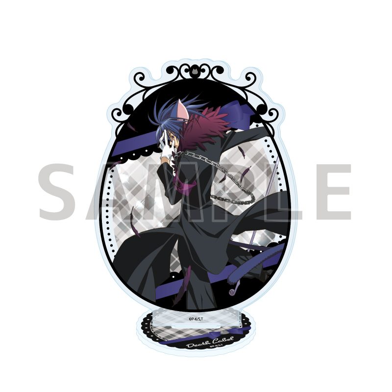 アクリルスタンド しゅごキャラ! 14 デスレーベル(公式イラスト) (Acrylic Stand "Shugo Chara!" 14 Death Label (Official Illustration))