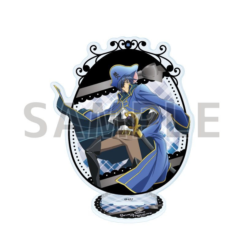 アクリルスタンド しゅごキャラ! 15 セブンシーズトレジャー(公式イラスト) (Acrylic Stand "Shugo Chara!" 15 Seven Seas Treasure (Official Illustration))
