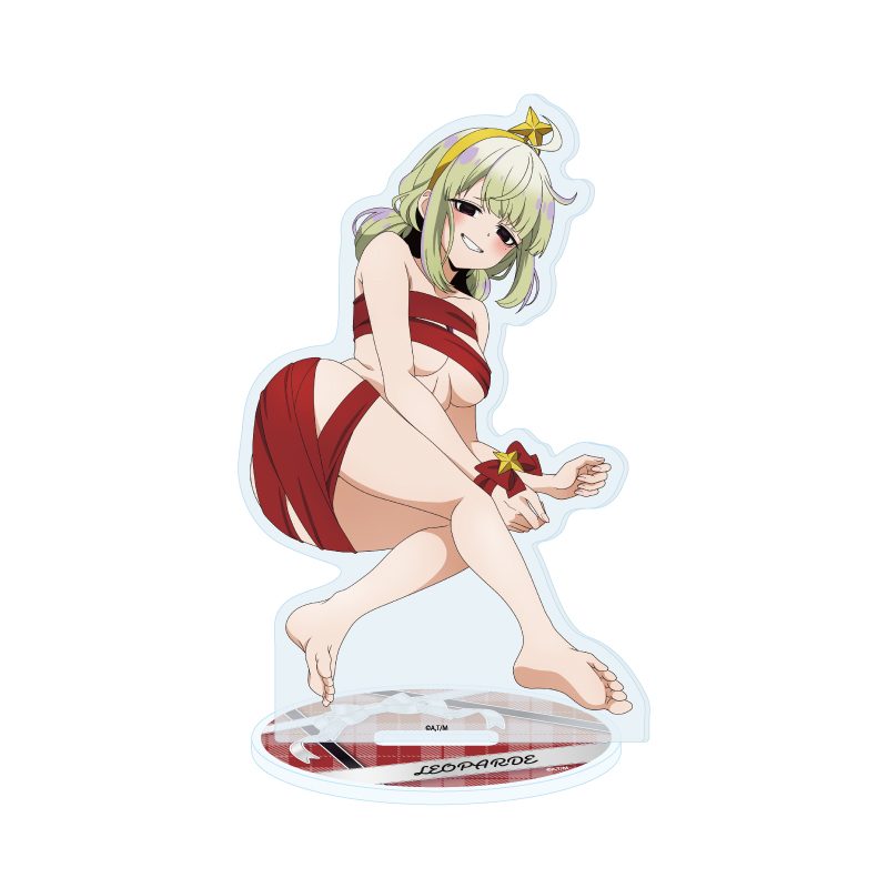 アクリルスタンド 魔法少女にあこがれて 07 レオパルト(衣装差分)(描き下ろしイラスト) (Acrylic Stand "Gushing Over Magical Girls" 07 Leoparde (Costume Difference) (Original Illustration))