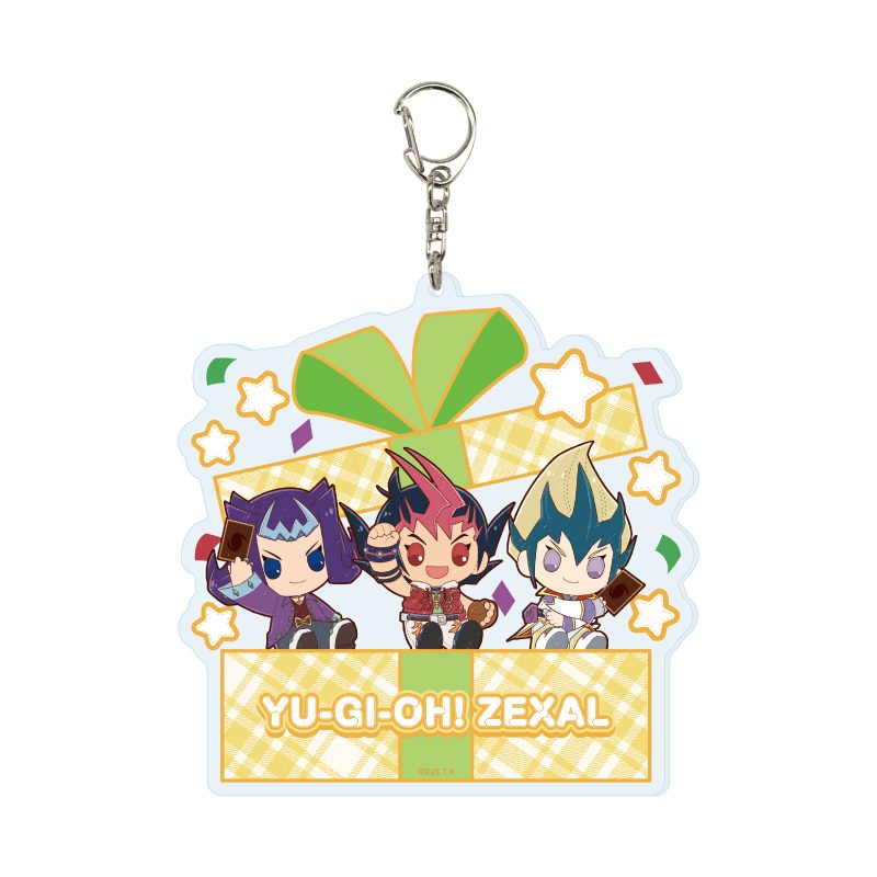 デカアクリルキーホルダー 遊☆戯☆王ZEXAL 02 遊馬&凌牙&カイト(ぽてぬいアート) (Deka Acrylic Key Chain "Yu-Gi-Oh! Zexal" 02 Yuma & Ryoga & Kite (Potenui Art))