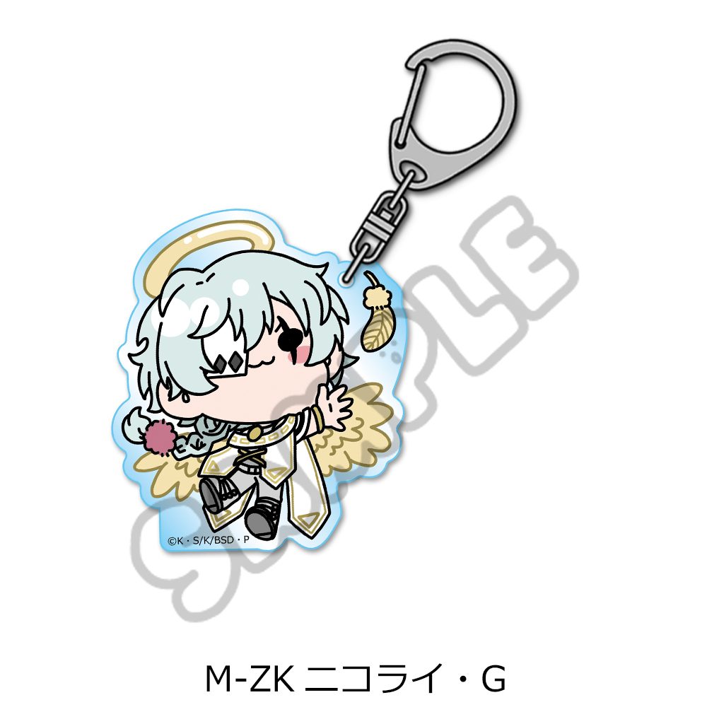 文豪ストレイドッグス 第6弾 アクリルキーホルダー Mocho-ZK ニコライ・G ("Bungo Stray Dogs" Vol. 6 Acrylic Key Chain Mocho-ZK Nikolai G)