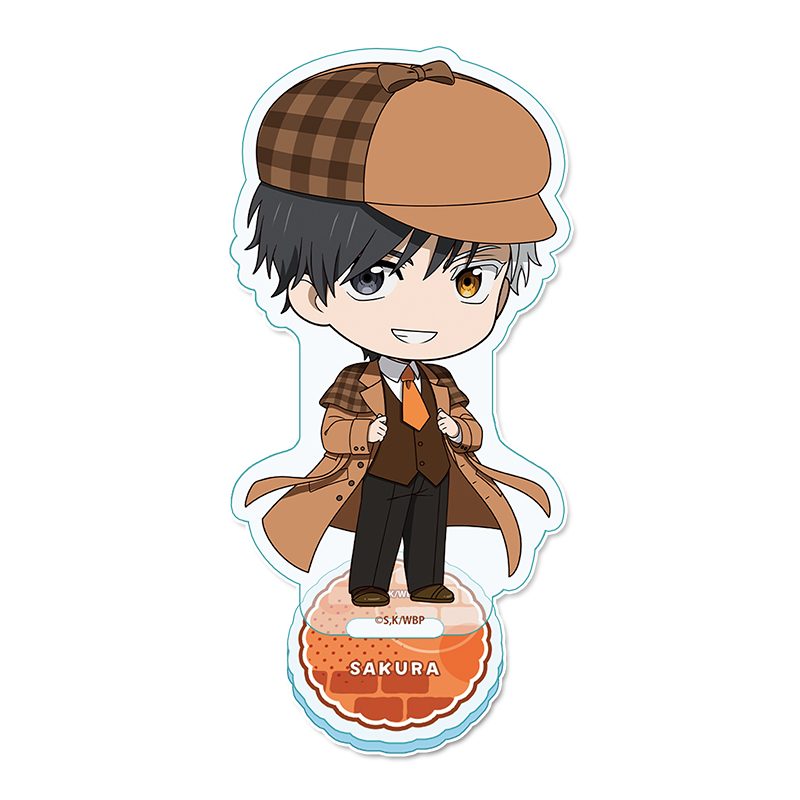 WIND BREAKER ぷちちょこアクリルスタンド 桜遥 探偵Ver. ("Wind Breaker" Puchichoko Acrylic Stand Sakura Haruka Detective Ver.)