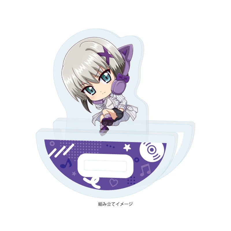ゆらゆらアクリルスタンド 魔法少女リリカルなのはシリーズ 04 ディアーチェ(ミニキャライラスト) (Yurayura Acrylic Stand "Magical Girl Lyrical Nanoha" Series 04 Dearche (Mini Character Illustration))
