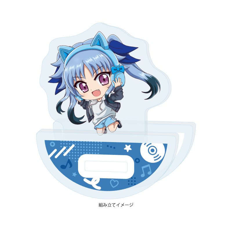 ゆらゆらアクリルスタンド 魔法少女リリカルなのはシリーズ 06 レヴィ(ミニキャライラスト) (Yurayura Acrylic Stand "Magical Girl Lyrical Nanoha" Series 06 Levi (Mini Character Illustration))