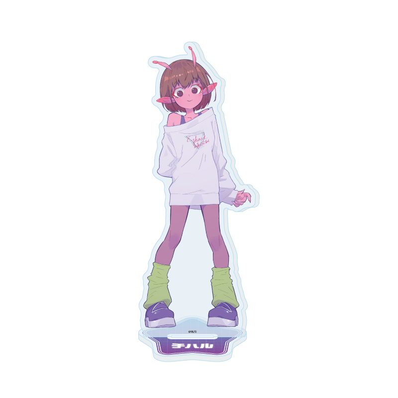 アクリルスタンド 銀河特急 ミルキー☆サブウェイ 01 チハル(公式イラスト) (Acrylic Stand "MILKY SUBWAY THE GALACTIC LIMITED EXPRESS" 01 Chiharu (Official Illustration))
