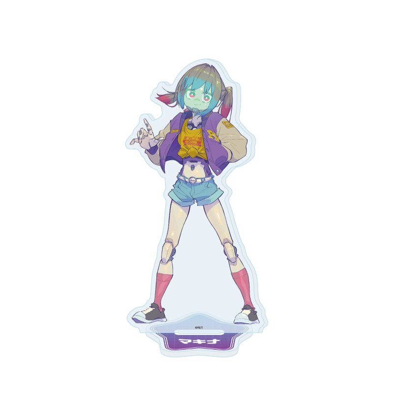 アクリルスタンド 銀河特急 ミルキー☆サブウェイ 02 マキナ(公式イラスト) (Acrylic Stand "MILKY SUBWAY THE GALACTIC LIMITED EXPRESS" 02 Makina (Official Illustration))