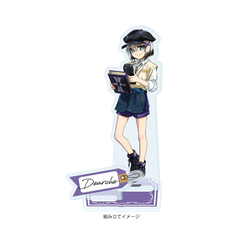 アクリルスタンドプレート 魔法少女リリカルなのはシリーズ 04 ディアーチェ(描き下ろしイラスト) (Acrylic Stand Plate "Magical Girl Lyrical Nanoha" Series 04 Dearche (Original Illustration))