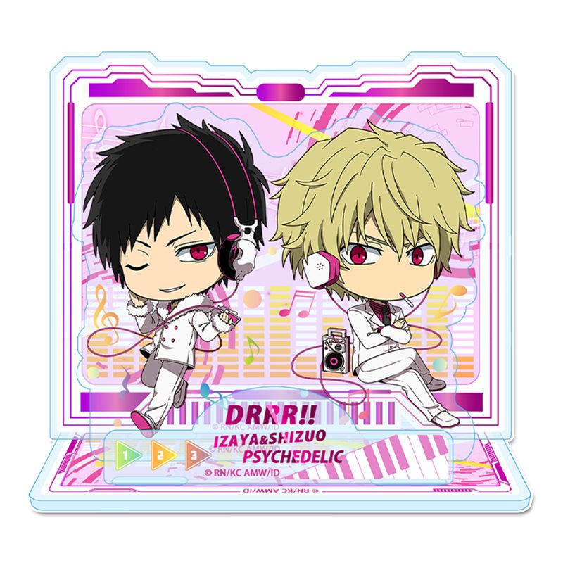 デュラララ!!×2 ぷちちょこアクリルジオラマ サイケデリック ("Durarara!!x2" Puchichoko Acrylic Diorama Psychedelic)