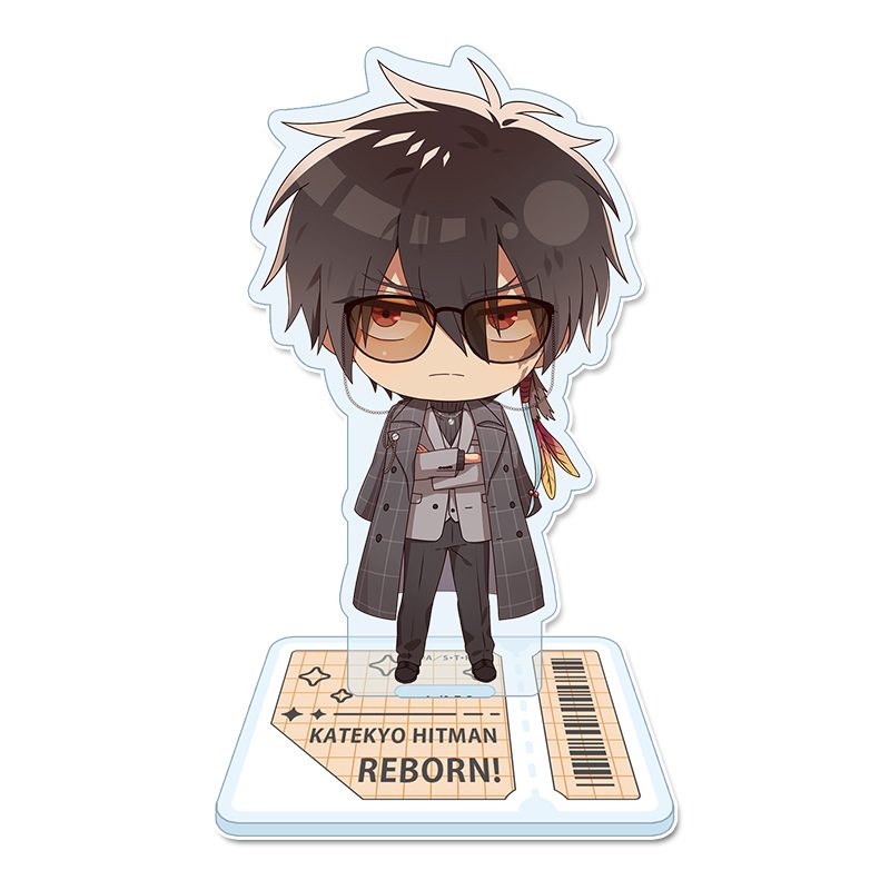 家庭教師ヒットマンREBORN! ぷちちょこアクリルスタンド XANXUS メガネ&スーツVer. ("Reborn!" Puchichoko Acrylic Stand XANXUS Glasses & Suit Ver.)