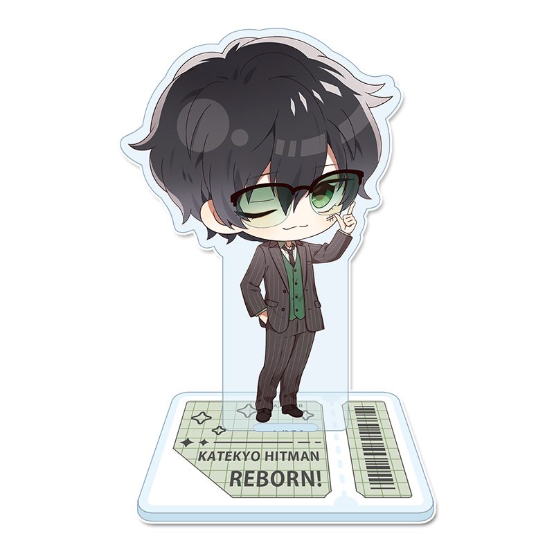 家庭教師ヒットマンREBORN! ぷちちょこアクリルスタンド ランボ メガネ&スーツVer. ("Reborn!" Puchichoko Acrylic Stand Lambo Glasses & Suit Ver.)