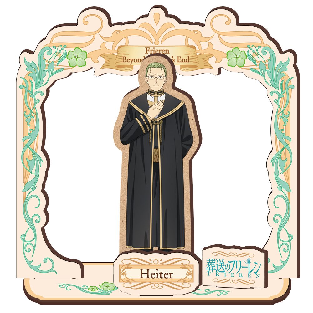 葬送のフリーレン 木製キャラスタンド ハイター ("Frieren: Beyond Journey's End" Wooden Chara Stand Heiter)