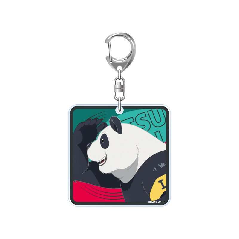 呪術廻戦 5周年 ビジュアル第1弾 アクリルキーホルダー パンダ ("Jujutsu Kaisen" 5th Anniversary Visual Vol. 1 Acrylic Key Chain Panda)