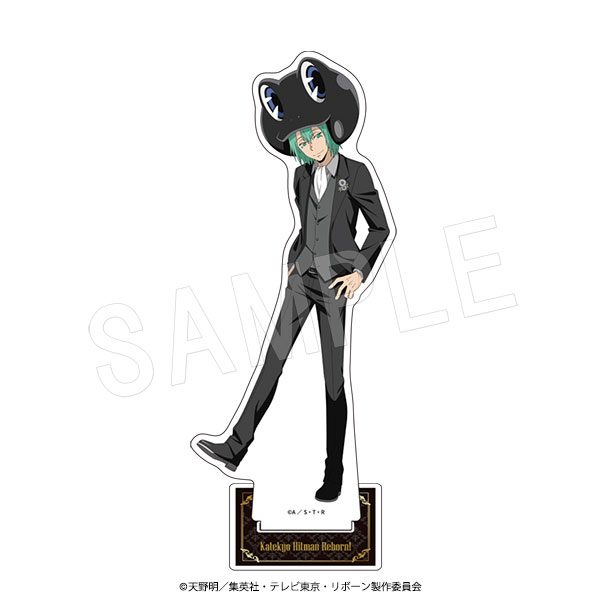 家庭教師ヒットマンREBORN! アクリルフィギュアスタンド 黒スーツVer. フラン ("Reborn!" Acrylic Figure Stand Black Suit Ver. Fran)