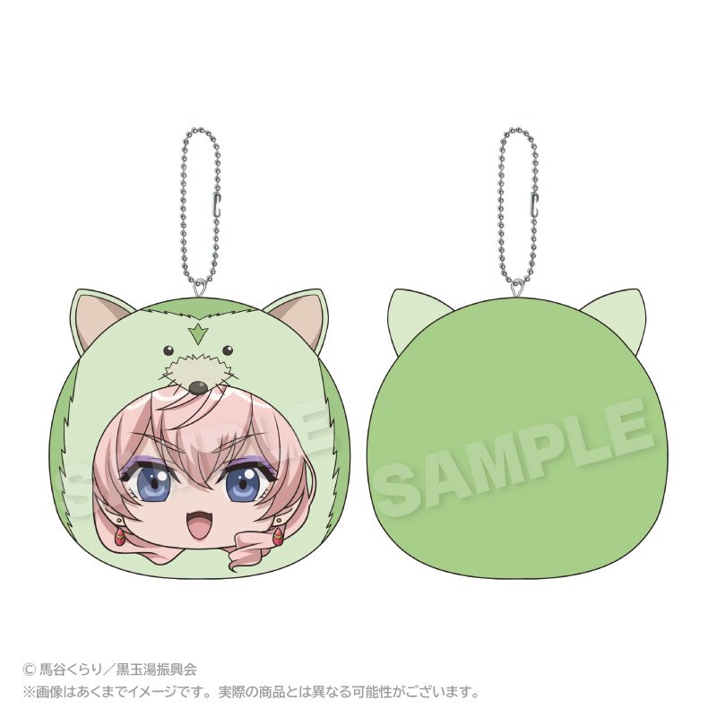 美男高校地球防衛部ETERNAL LOVE! まるめいつクッションキーホルダー 下呂阿古哉 ("Cute High Earth Defense Club ETERNAL LOVE!" Marumates Cushion Key Chain Gero Akoya)