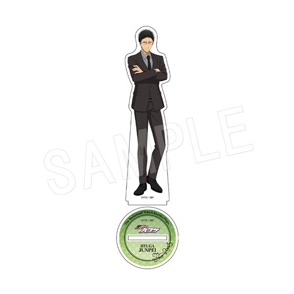 黒子のバスケ アクリルフィギュアスタンド カフェ黒スーツ2025Ver. 日向順平 ("Kuroko's Basketball" Acrylic Figure Stand Cafe Black Suit 2025 Ver. Hyuga Junpei)