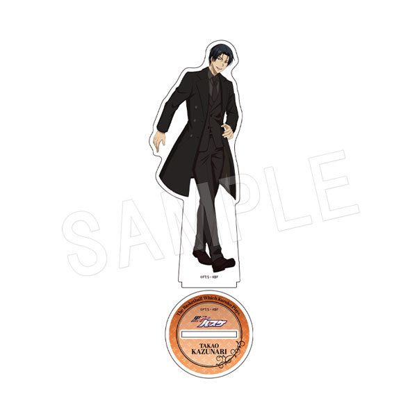 黒子のバスケ アクリルフィギュアスタンド カフェ黒スーツ2025Ver. 高尾和成 ("Kuroko's Basketball" Acrylic Figure Stand Cafe Black Suit 2025 Ver. Takao Kazunari)
