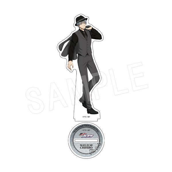 黒子のバスケ アクリルフィギュアスタンド カフェ黒スーツ2025Ver. 黛千尋 ("Kuroko's Basketball" Acrylic Figure Stand Cafe Black Suit 2025 Ver. Mayuzumi Chihiro)