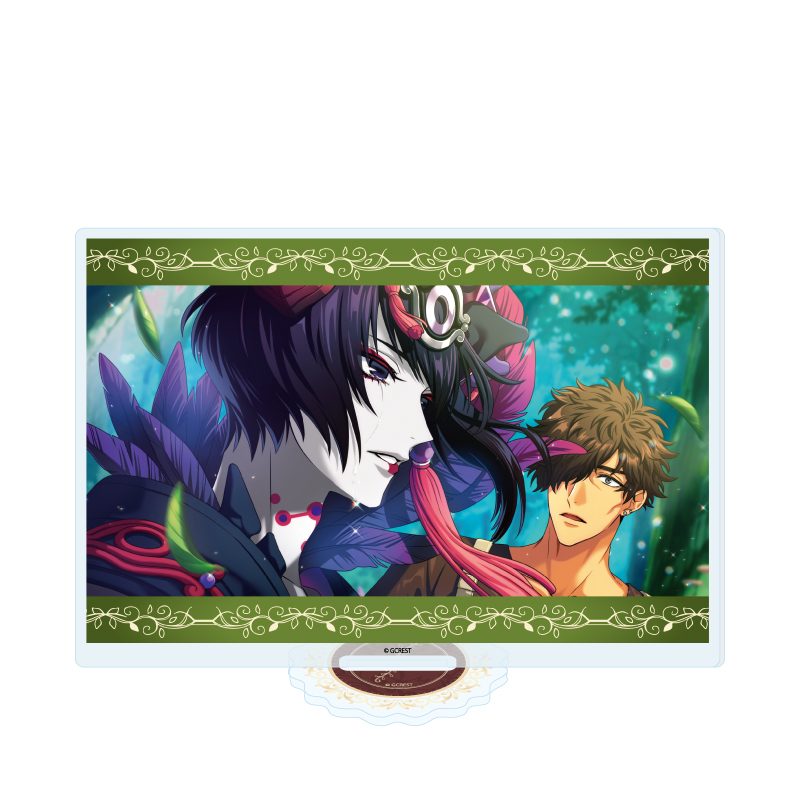 アクリルスタンド 夢職人と忘れじの黒い妖精 66 ラグーン&エンプ(公式イラスト) (Acrylic Stand "Dream Meister and the Recollected Black Fairy" 66 Lagoon & Emppu (Official Illustration))