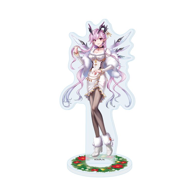 アクリルスタンド 白猫プロジェクト 18 クリスマスVer. オスクロル(描き下ろしイラスト) (Acrylic Stand "White Cat Project" 18 Christmas Ver. Oscrol (Original Illustration))