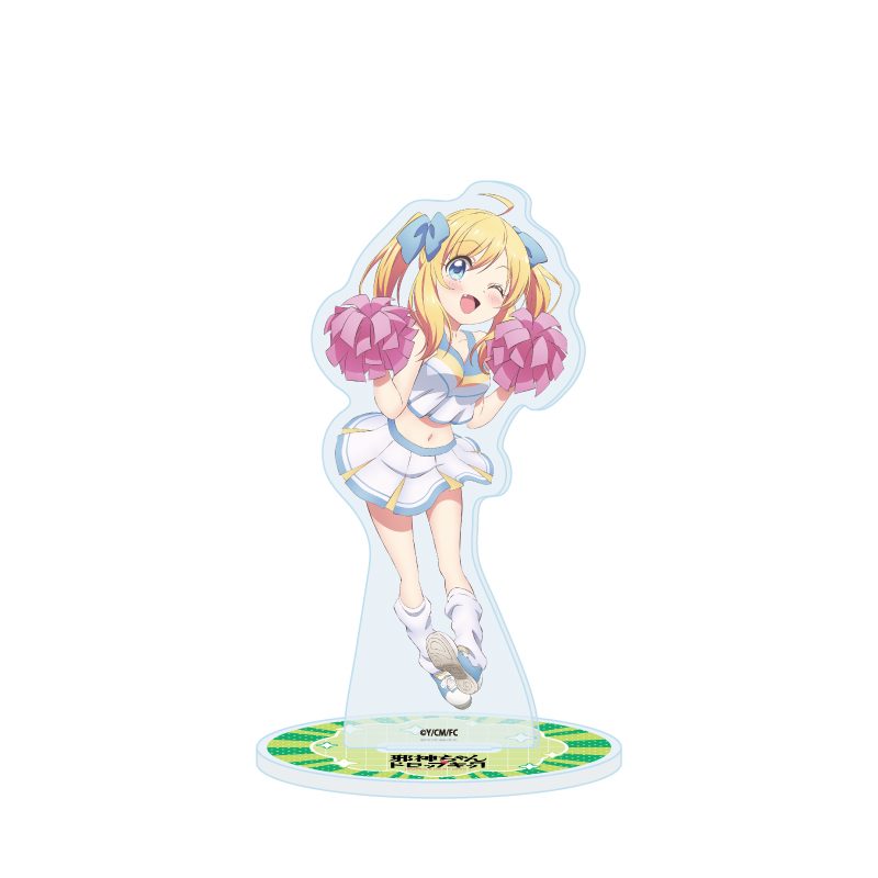 アクリルスタンド 邪神ちゃんドロップキック 23 邪神ちゃん チアガールVer.(描き下ろしイラスト) (Acrylic Stand "Dropkick on My Devil!" 23 Jashin-chan Cheerleader Ver. (Original Illustration))
