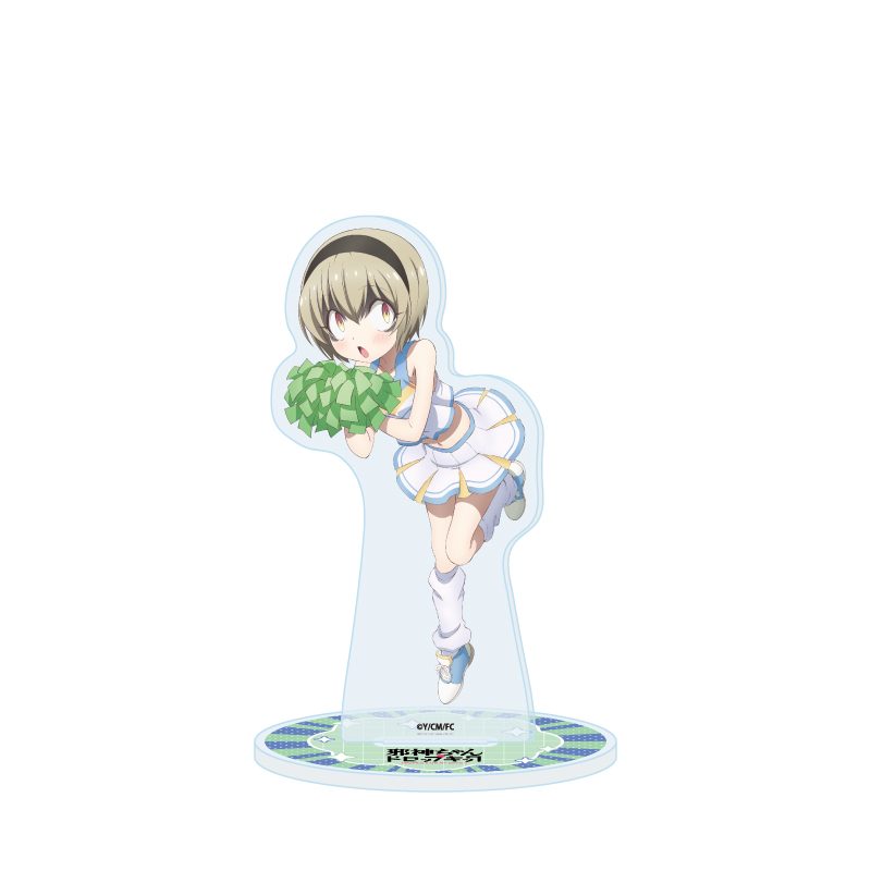 アクリルスタンド 邪神ちゃんドロップキック 25 ぺこら チアガールVer.(描き下ろしイラスト) (Acrylic Stand "Dropkick on My Devil!" 25 Pekola Cheerleader Ver. (Original Illustration))
