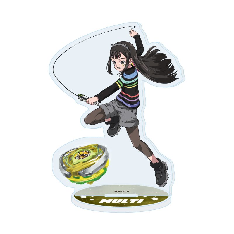 アクリルスタンド BEYBLADE X 17 七色マルチ (Acrylic Stand "Beyblade X" 17 Multi Nana-iro (Nanairo Multi))