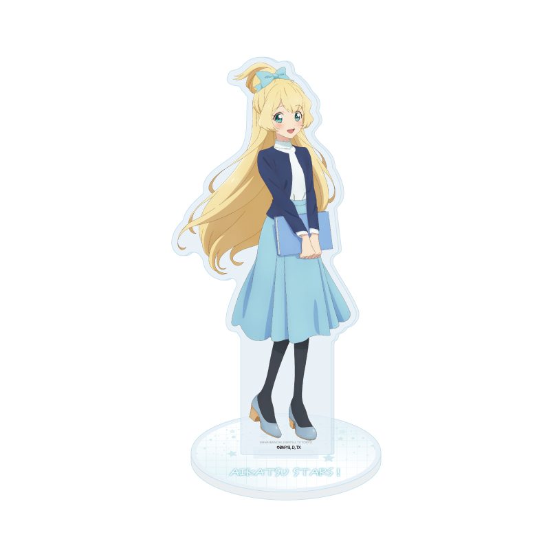 アクリルスタンド アイカツスターズ! 14 白鳥ひめ オフィスガールVer.(描き下ろしイラスト) (Acrylic Stand "Aikatsu Stars!" 14 Shiratori Hime Office Girl Ver. (Original Illustration))