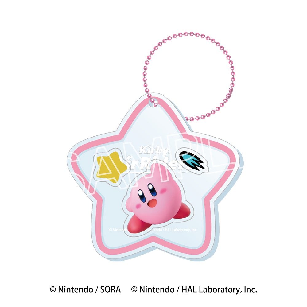 星のカービィ カービィのエアライダー カシャカシャマスコット カービィ ("Kirby's Dream Land" Kirby Air Riders Kashakasha Mascot Kirby)