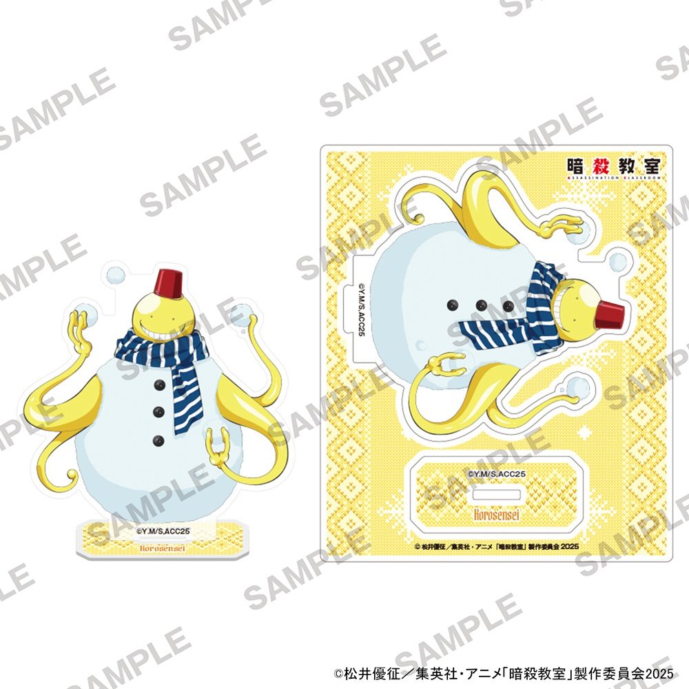 暗殺教室 アクリルスタンド 雪遊びVer. 殺せんせー ("Assassination Classroom" Acrylic Stand Playing in The Snow Ver. Korosensei)