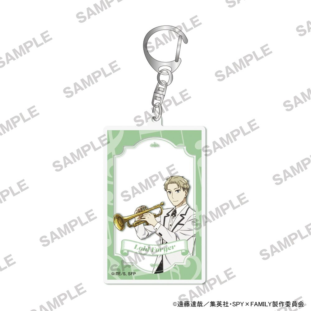 SPY×FAMILY フレームアクリルキーホルダー マーチングバンドVer. ロイド・フォージャー ("SPY x FAMILY" Frame Acrylic Key Chain Marching Band Ver. Loid Forger)