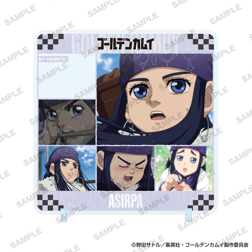 ゴールデンカムイ きゃらinスタンド アシ(リ)パ ("Golden Kamuy" Character in Stand Asirpa)