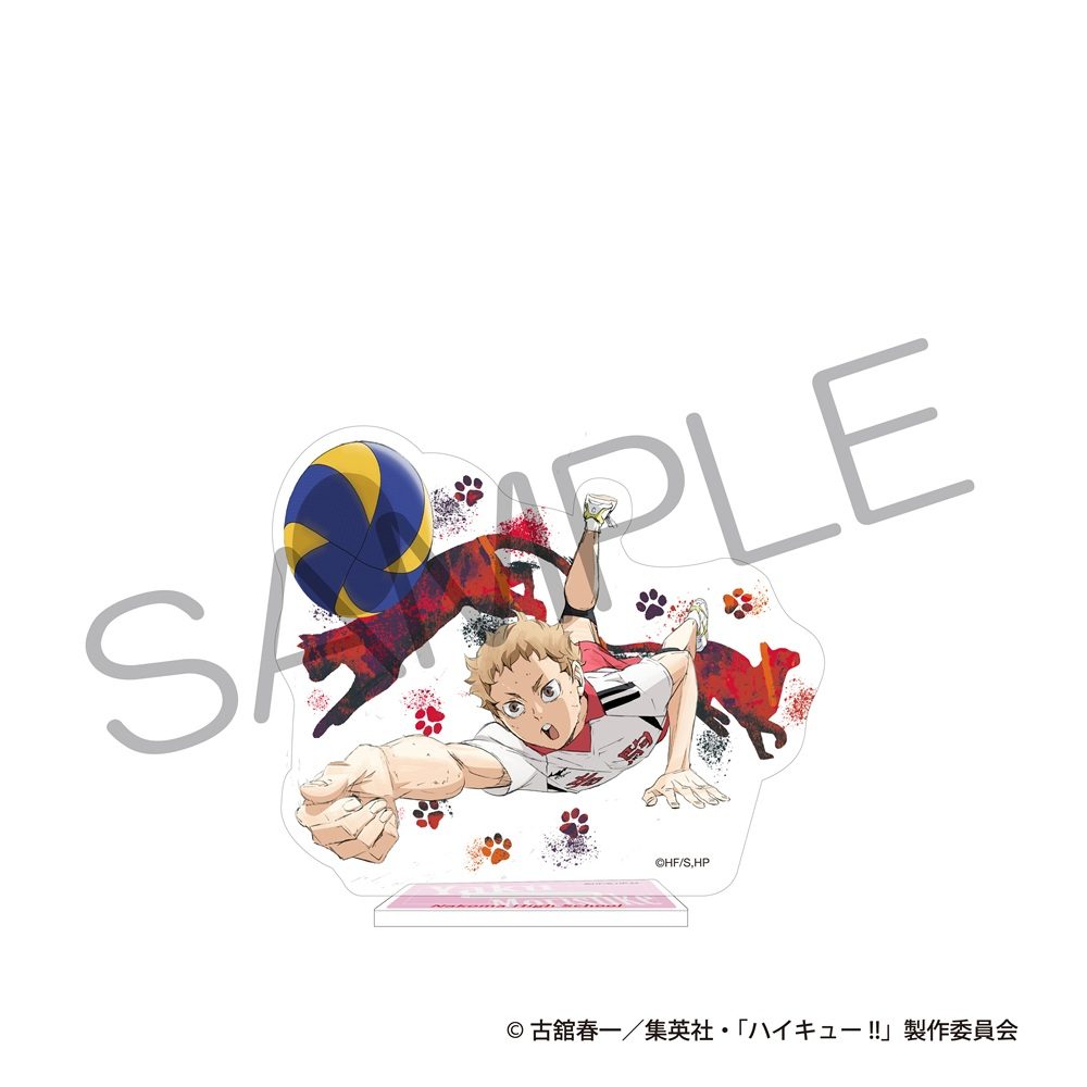 ハイキュー!! アクリルスタンド ゴミ捨て場の決戦Ver. 夜久衛輔 ("Haikyu!!" Acrylic Stand Decisive Battle at the Garbage Dump Ver. Yaku Morisuke)