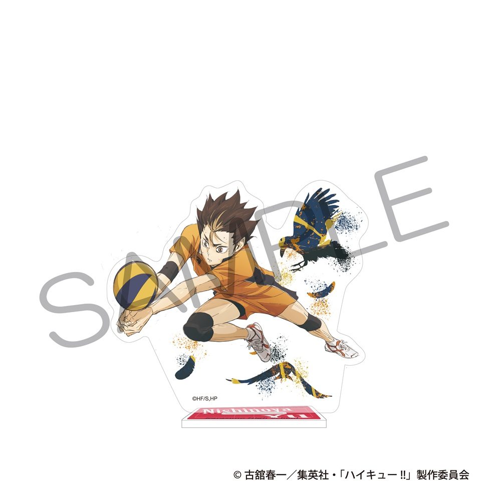ハイキュー!! アクリルスタンド ゴミ捨て場の決戦Ver. 西谷夕 ("Haikyu!!" Acrylic Stand Decisive Battle at the Garbage Dump Ver. Nishinoya Yu)