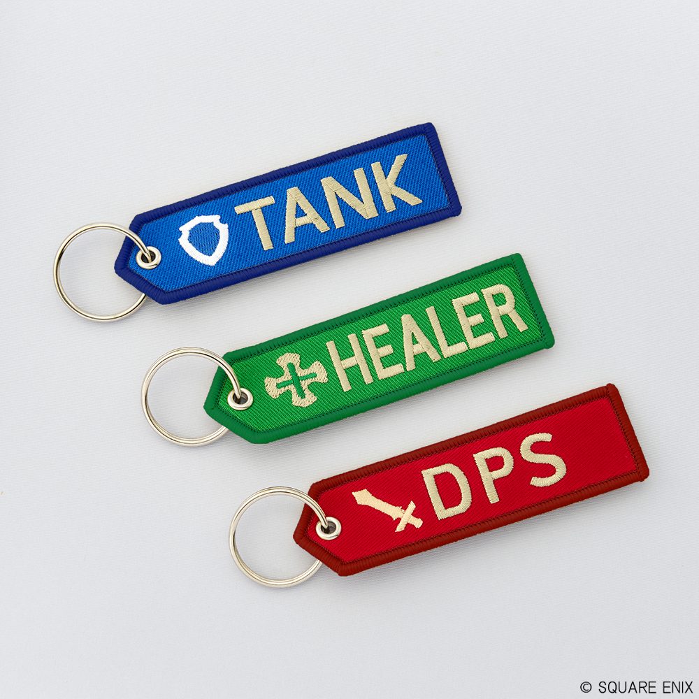 ファイナルファンタジーXIV フライトタグキーホルダーセット ロールアイコン ("Final Fantasy XIV" Flight Tag Key Chain Set Role Icon)