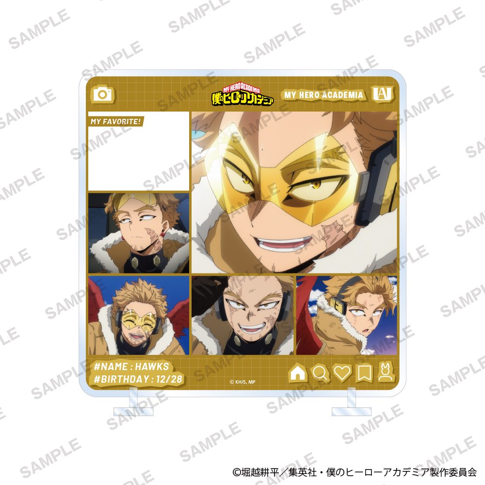 僕のヒーローアカデミア きゃらinスタンド 第7期Ver. ホークス ("My Hero Academia" Character in Stand Season 7 Ver. Hawks)