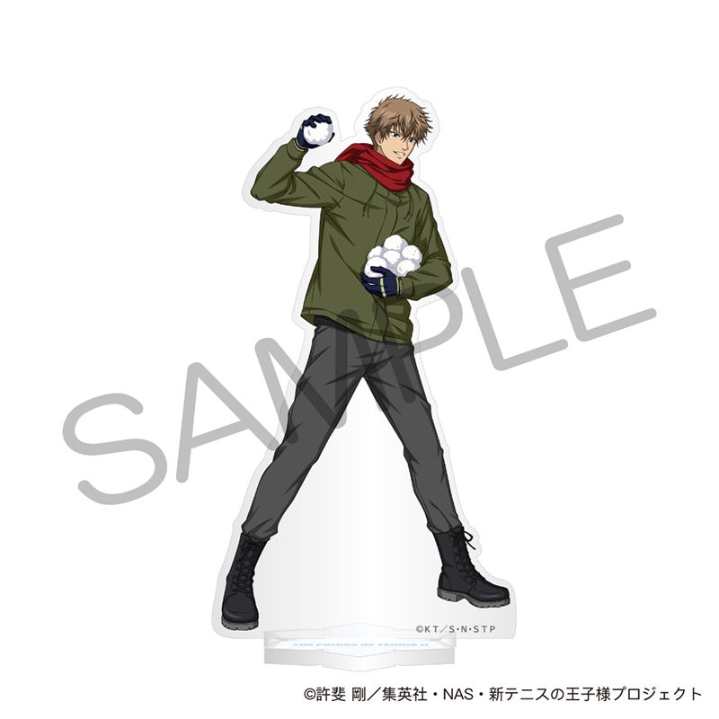 新テニスの王子様 アクリルスタンド 雪遊びVer. 忍足謙也 ("New The Prince of Tennis" Acrylic Stand Playing in The Snow Ver. Oshitari Kenya)