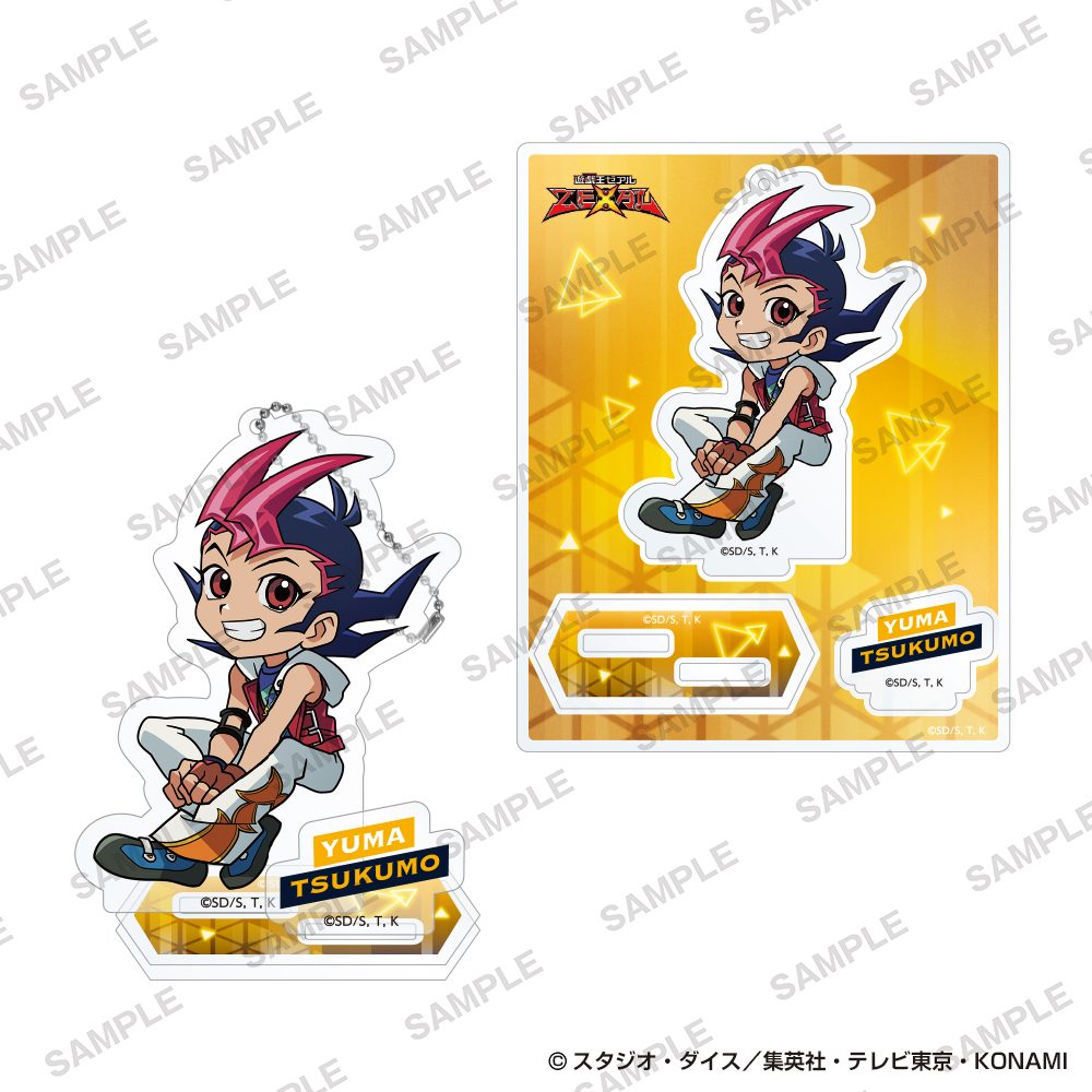 遊☆戯☆王シリーズ アクリルスタンド 歴代主人公お座りVer. 九十九遊馬 ("Yu-Gi-Oh!" Series Acrylic Stand Successive Protagonists Sitting Ver. Tsukumo Yuma)