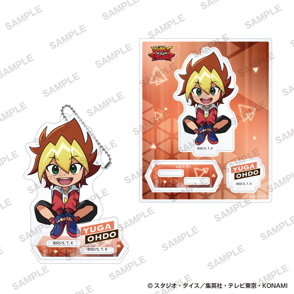 遊☆戯☆王シリーズ アクリルスタンド 歴代主人公お座りVer. 王道遊我 ("Yu-Gi-Oh!" Series Acrylic Stand Successive Protagonists Sitting Ver. Ohdo Yuga)