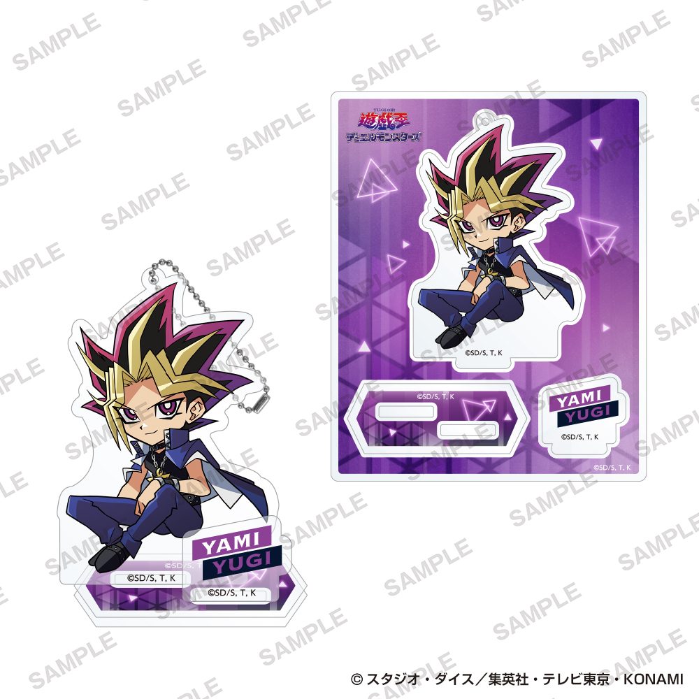 遊☆戯☆王シリーズ アクリルスタンド 歴代主人公お座りVer. 闇遊戯 ("Yu-Gi-Oh!" Series Acrylic Stand Successive Protagonists Sitting Ver. Yami Yugi)