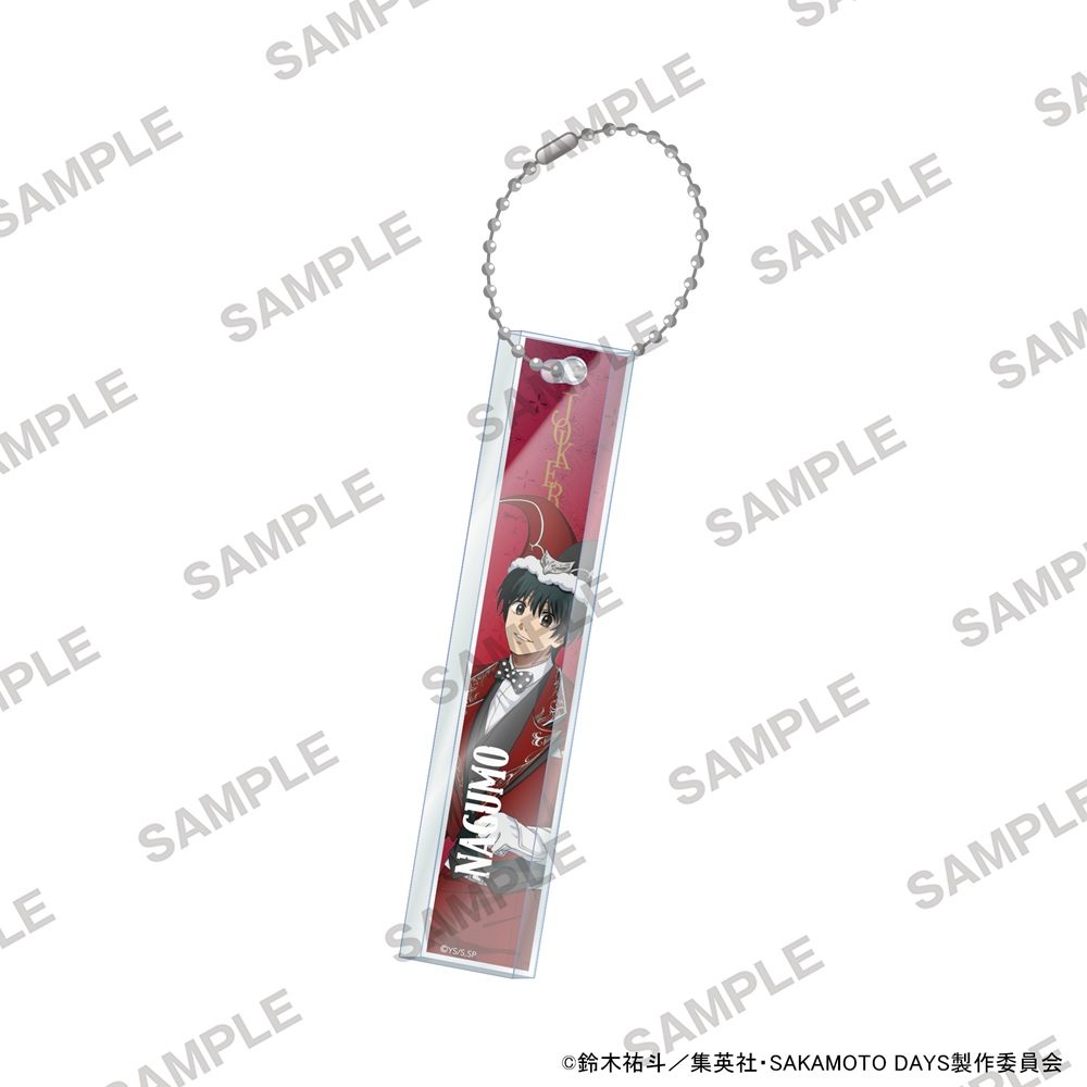SAKAMOTO DAYS アクリルバーキーホルダー トランプVer. 南雲 ("Sakamoto Days" Acrylic Bar Key Chain Playing Cards Ver. Nagumo)