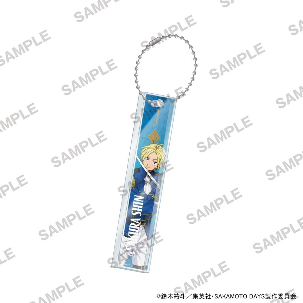 SAKAMOTO DAYS アクリルバーキーホルダー トランプVer. 朝倉シン ("Sakamoto Days" Acrylic Bar Key Chain Playing Cards Ver. Asakura Shin)